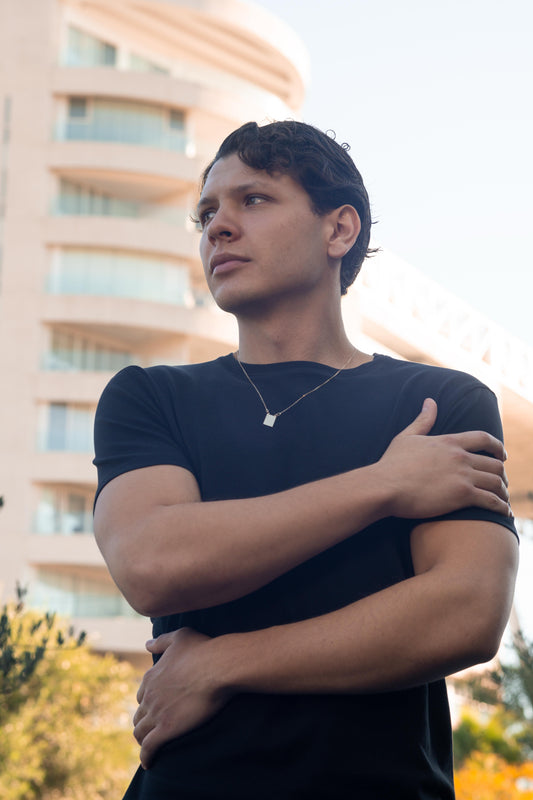 Escapulario Oro 10k Iniciales