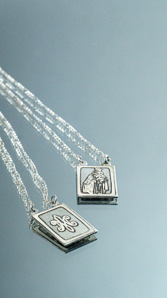 Escapulario Plata Religioso