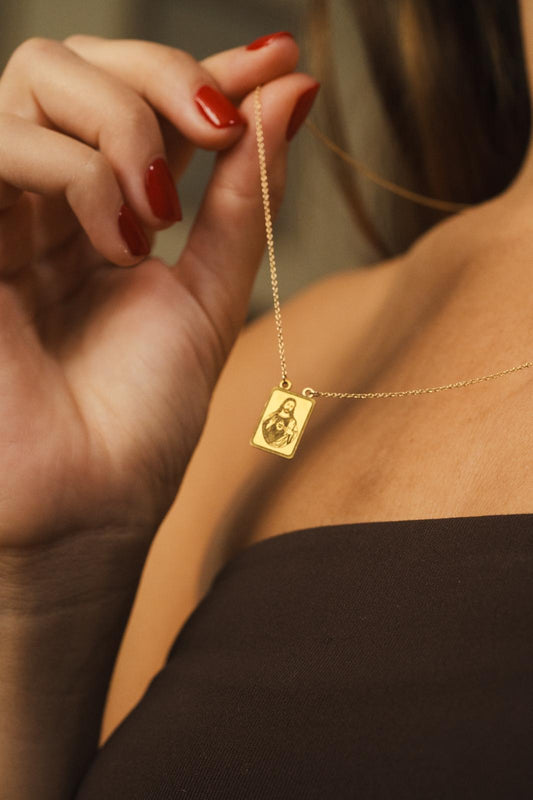 Escapulario Oro 10k Religioso